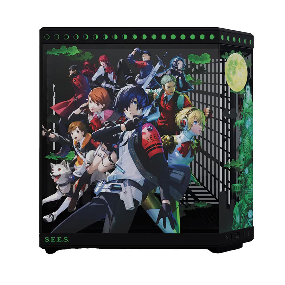 GABINETE HYTE PERSONA 3 RELOAD Y70 EATX S/FUENTE CRISTAL NEGRO CS-HYTE-Y70-P3R