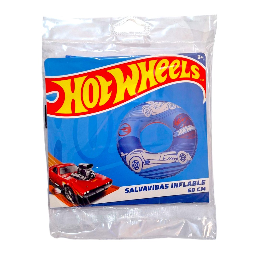 CYC 1 Salvavidas Inflable Aro Flotador Hot Wheels 60 cm T380056 Importacion