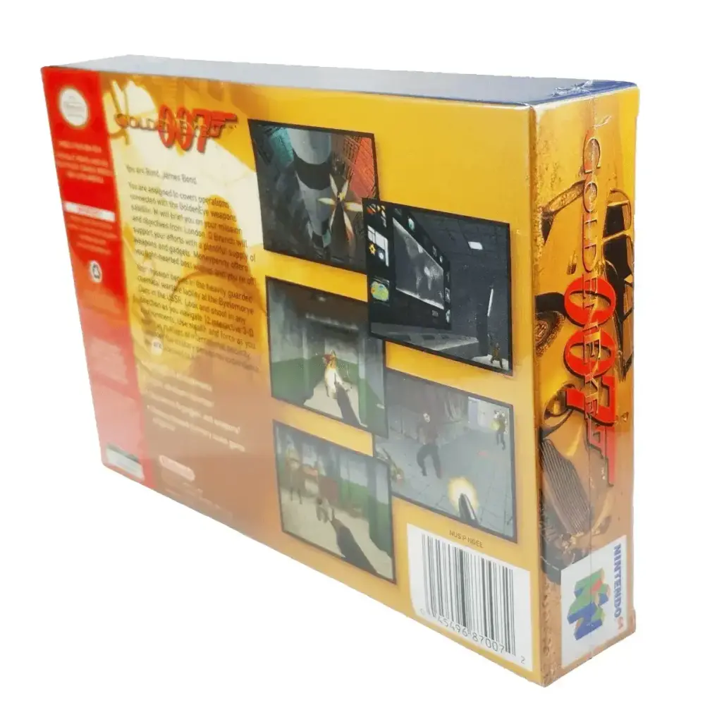 Golden Eye 007 Físico En Caja Con Manual Nintendo 64