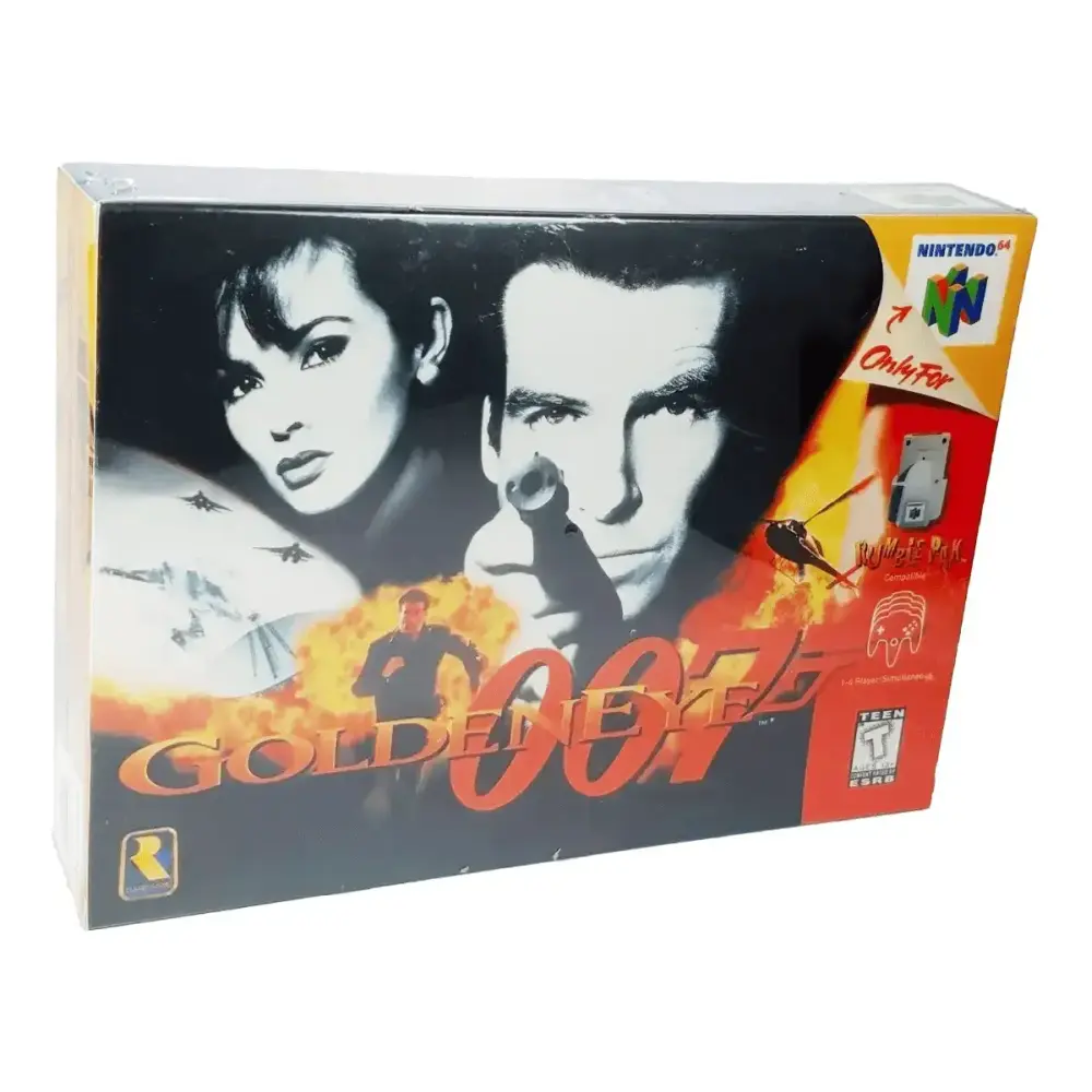 Golden Eye 007 Físico En Caja Con Manual Nintendo 64