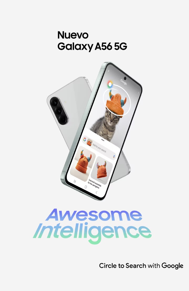 Samsung Galaxy A56 5G 256Gb 12Ram Color Gray Dualsim Nuevo Libre