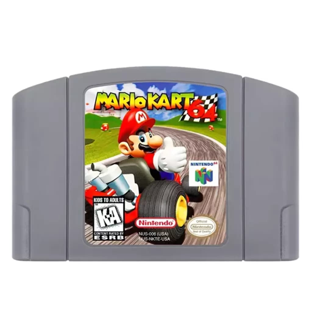 Mario Kart 64 Con Manual Nintendo 64 Físico En Caja