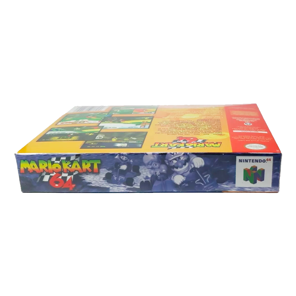 Mario Kart 64 Con Manual Nintendo 64 Físico En Caja