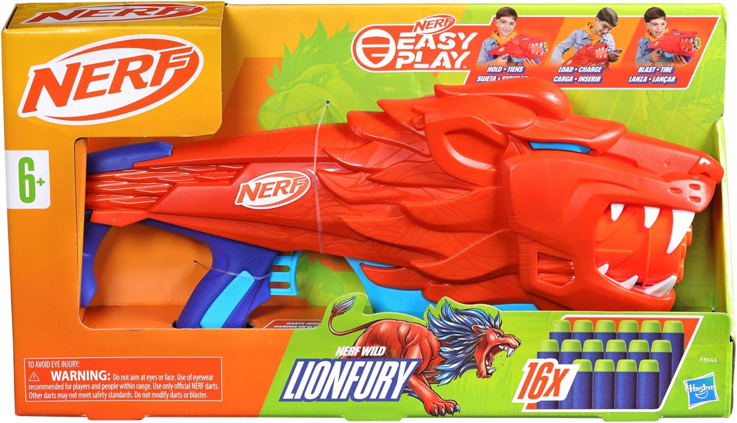 Nerf Junior Wild Lionfury HASBRO