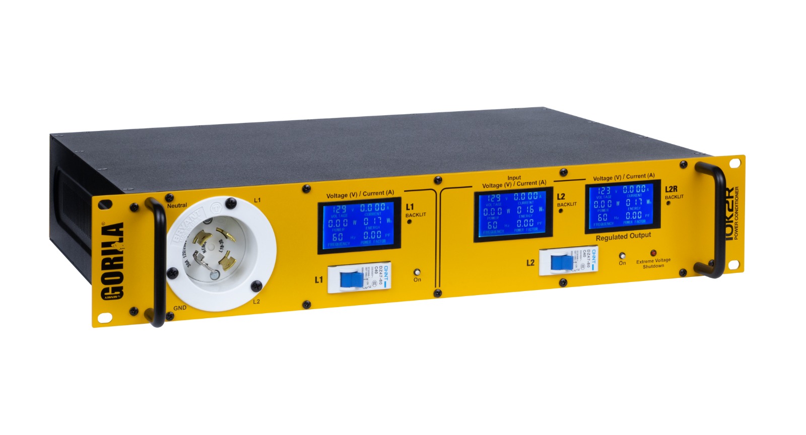 Centro De Carga GORILA 10K2R 10000 W + Regulador 120 Volts 
