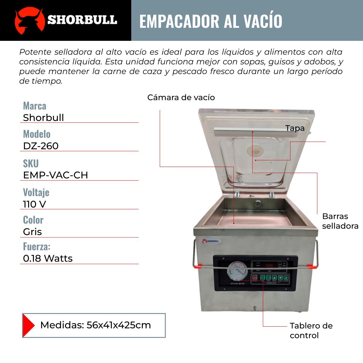 Maquina Empacadora Alto Vacio 260 Camara Selladora