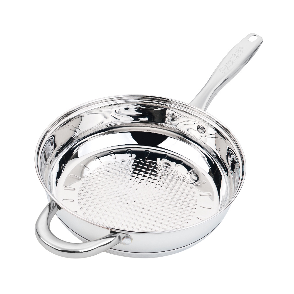 Batería de Cocina 8 Pz Acero Inoxidable inducción Florencia Fraciel