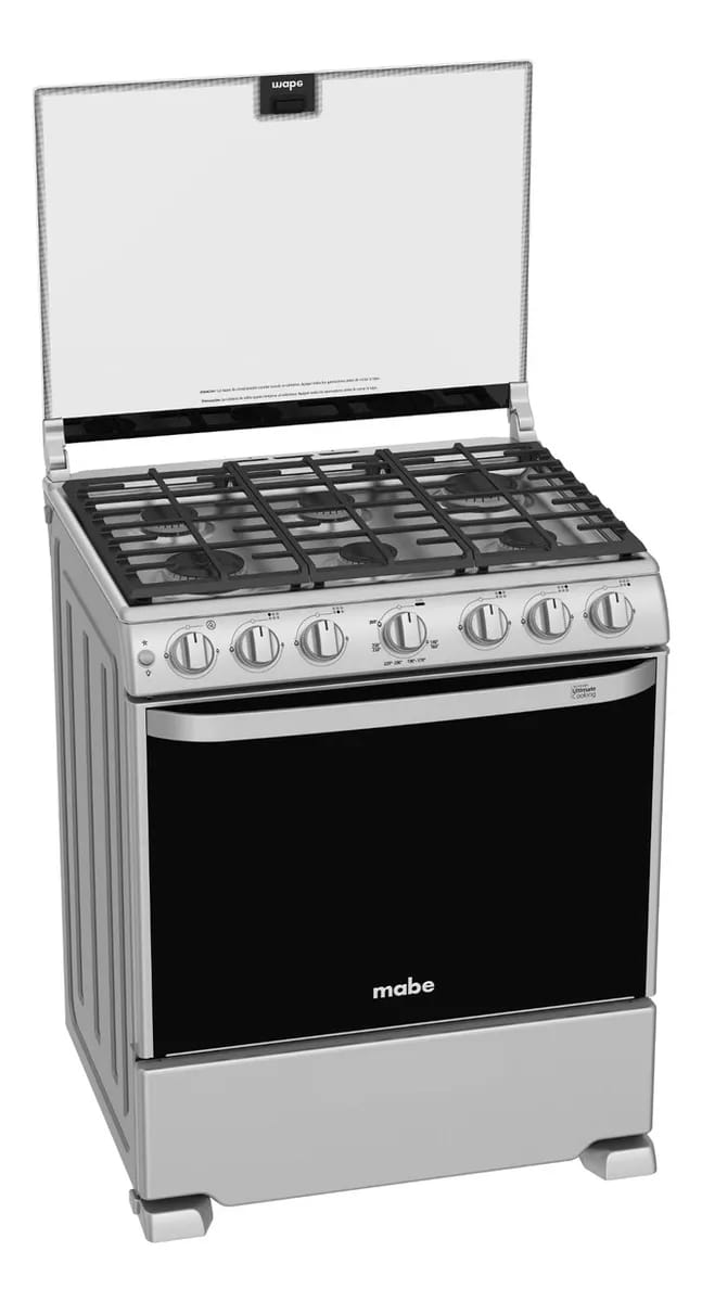 Estufa Mabe Em7674cfi Gas/eléctrica 6 Quemadores 126.6l