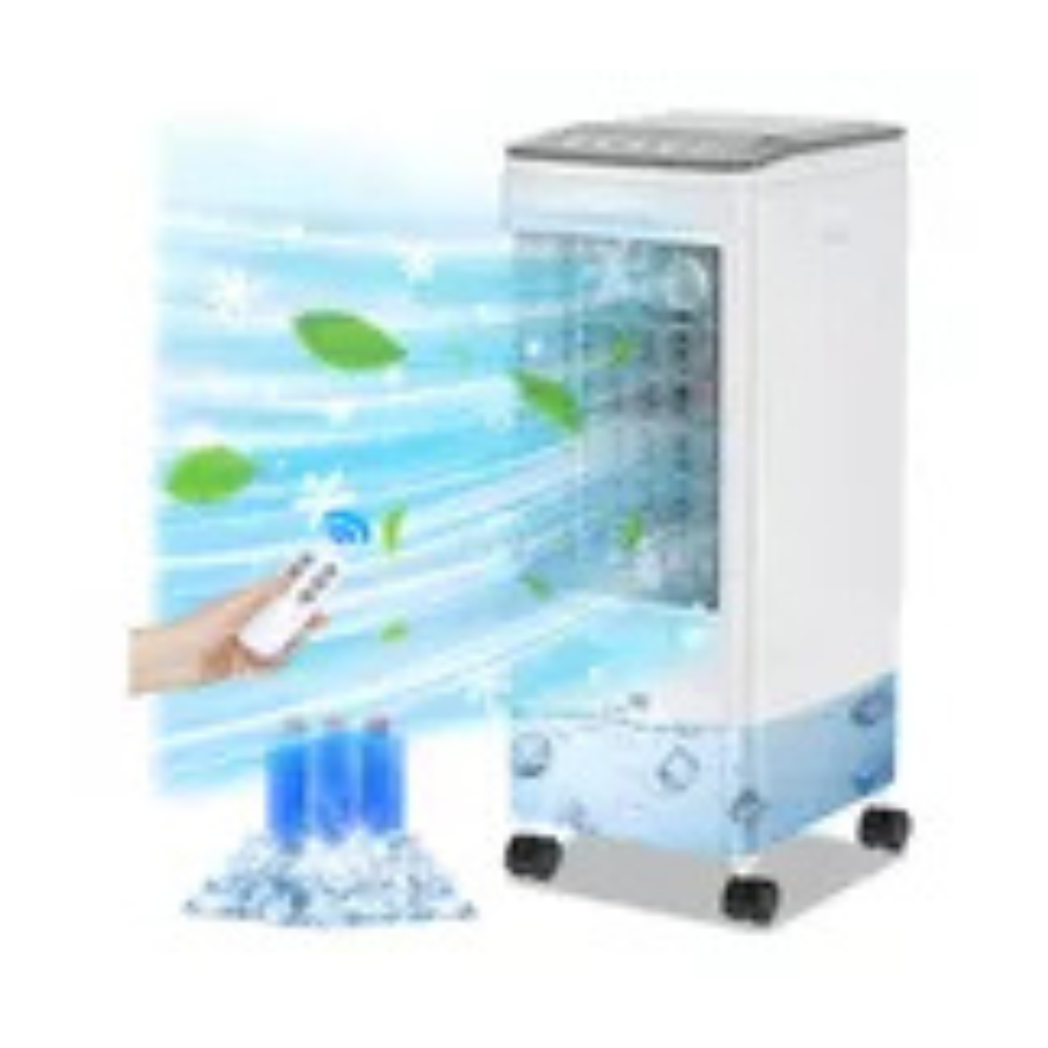 Enfriador De Aire Acondicionado Portátil Ventilador Frio 6l