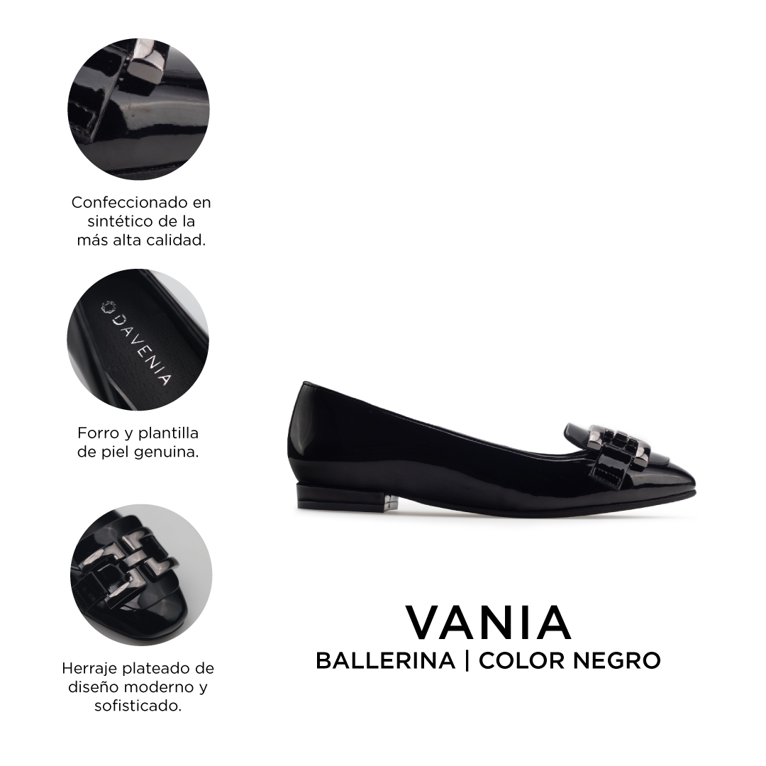 Ballerinas Elegantes Para Mujer Davenia Mod. Vania