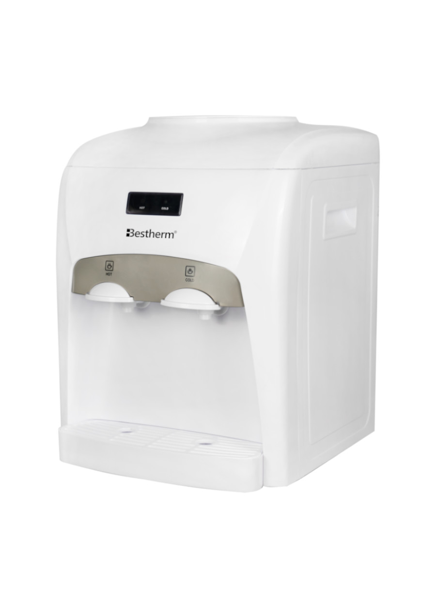 Dispensador De Agua De Escritorio Caliente / Frío Bestherm GM-0.5-JXT-2 Blanco