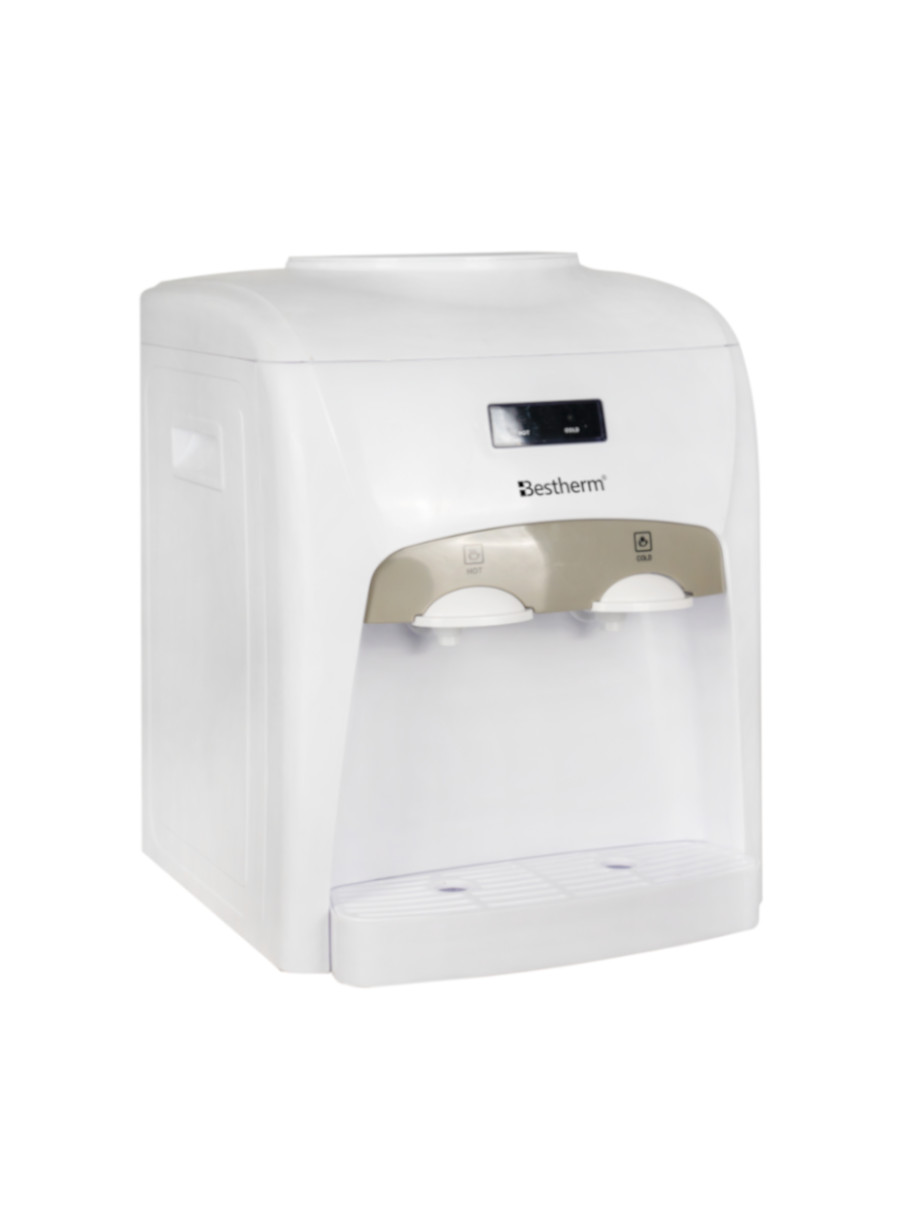 Dispensador De Agua De Escritorio Caliente / Frío Bestherm GM-0.5-JXT-2 Blanco
