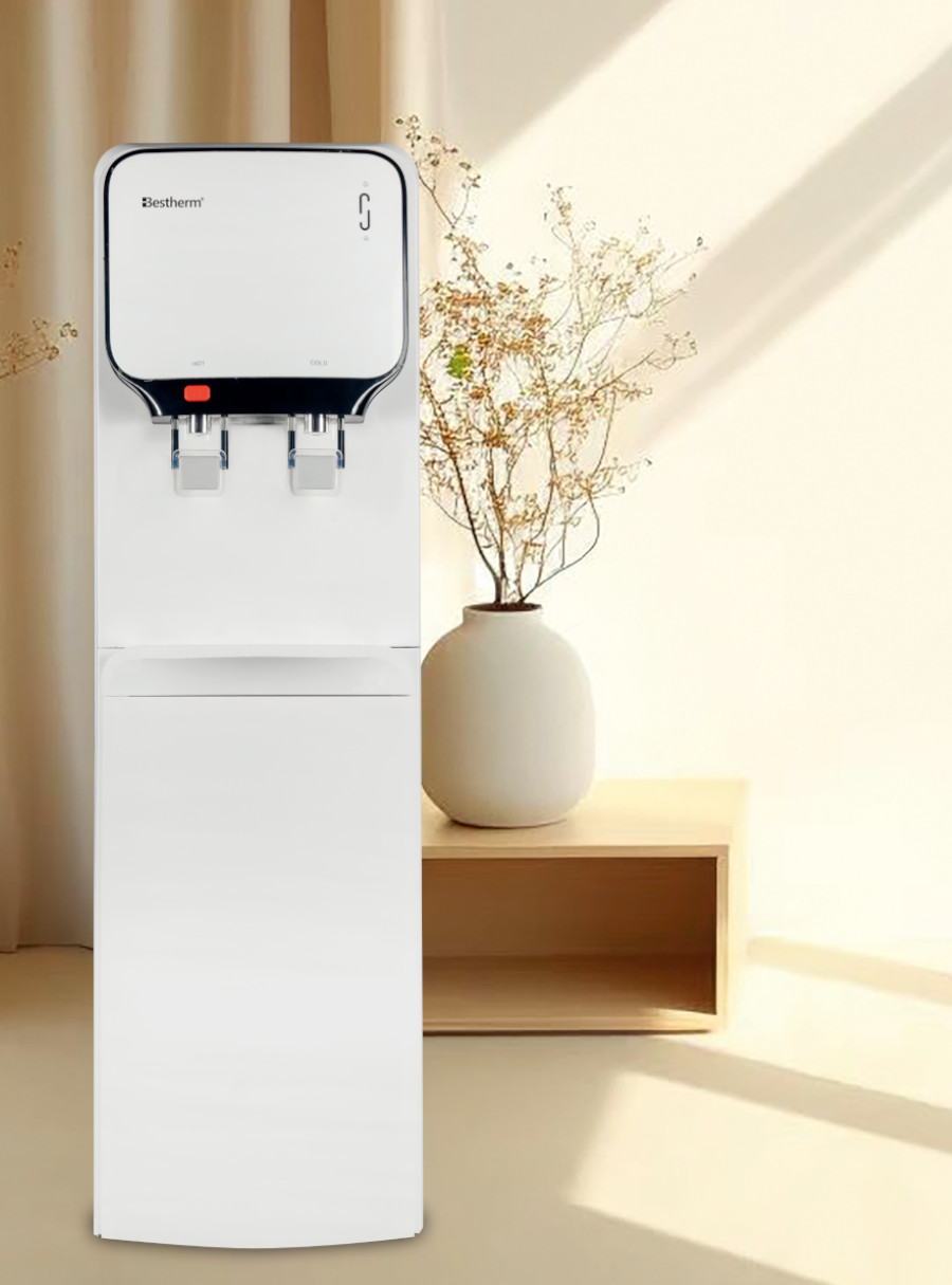 Dispensador De Agua Fría y Caliente Bestherm GM-1.5-JXD-15 Blanco