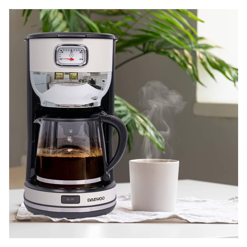 Cafetera Daewoo DCM-1897 Automática para 10 tazas 1000 Watts