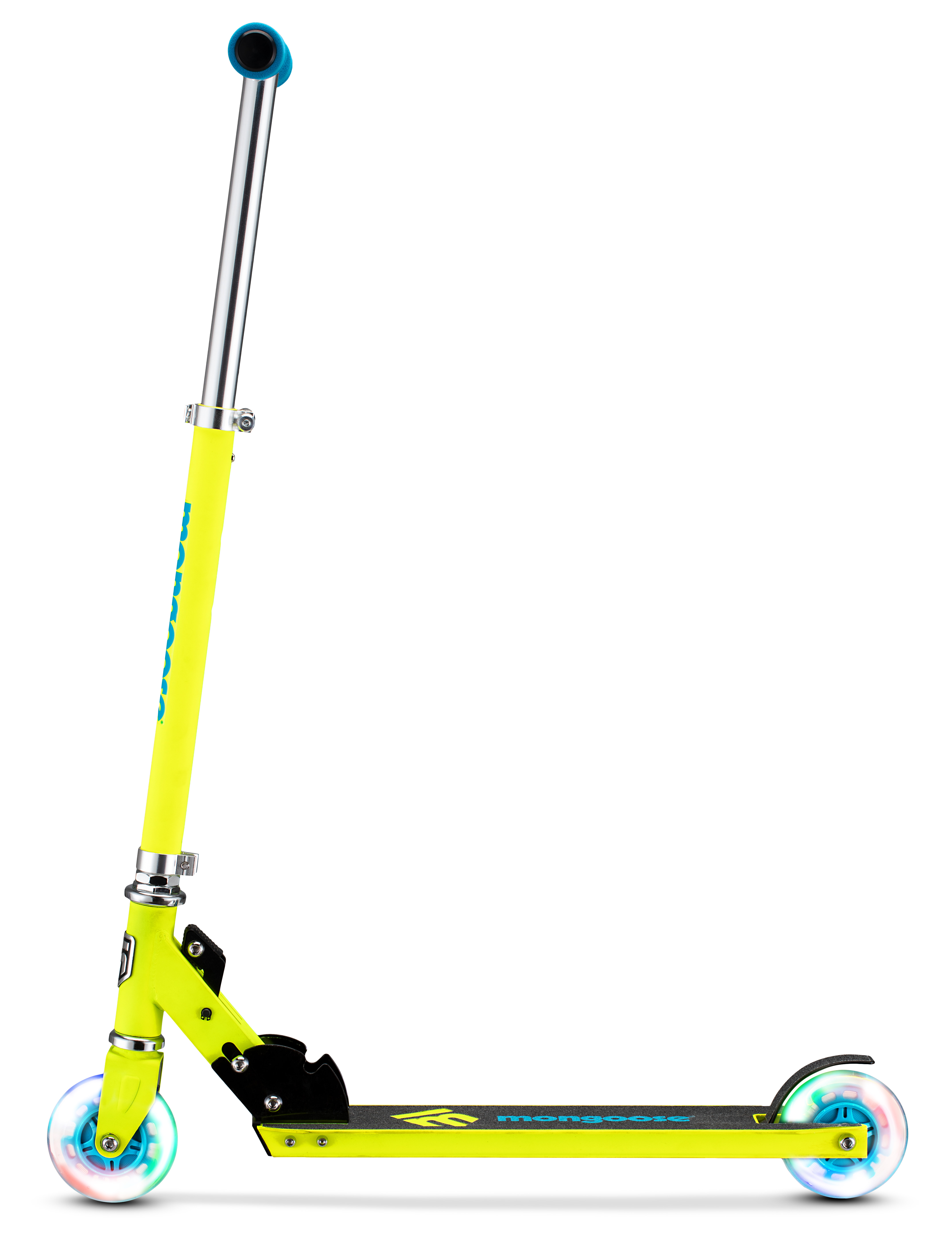 Patin Mongoose plegable Mng Force 1.0 Amarillo con luces