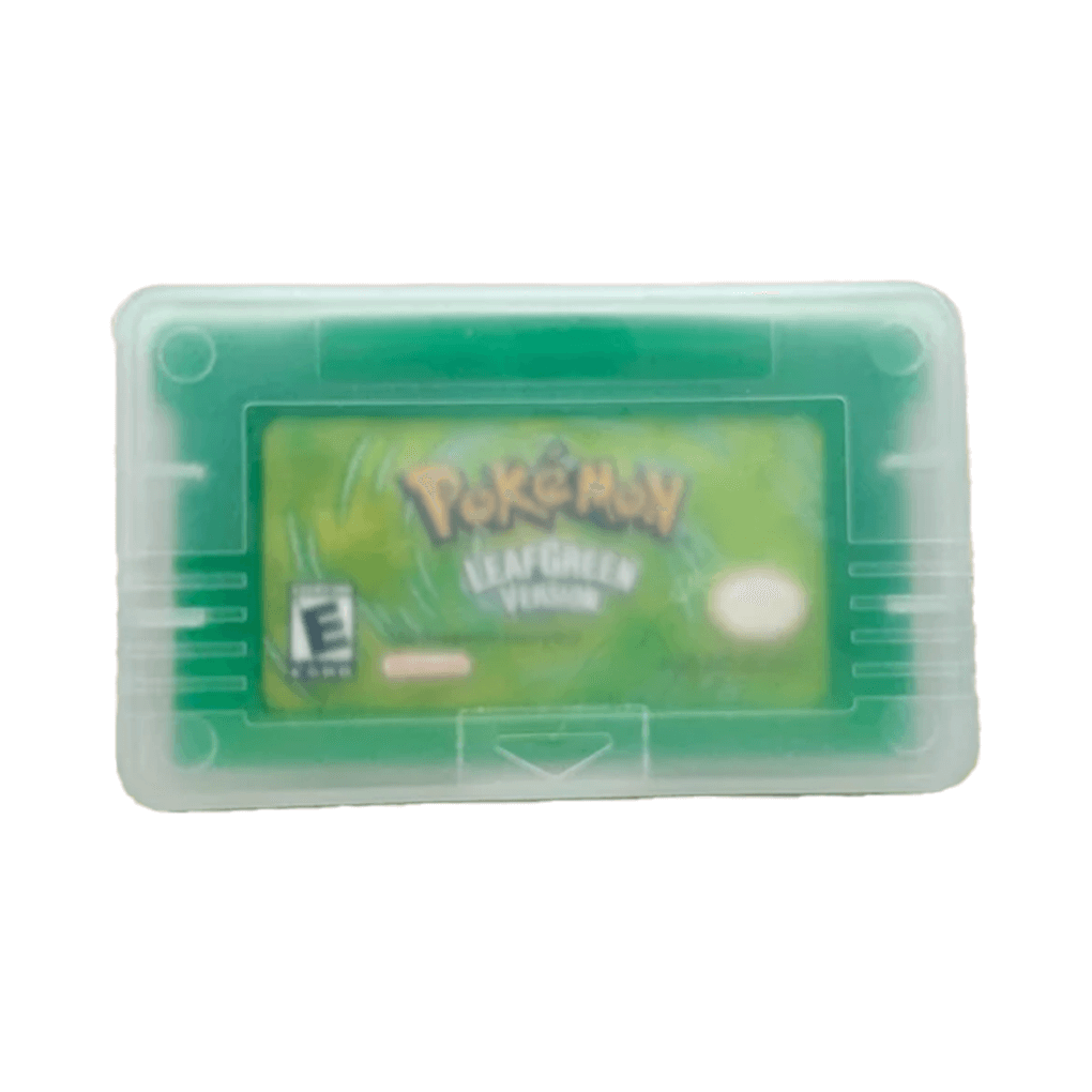 Pokémon Leaf Green Gba Juego Físico En Caja Con Protección