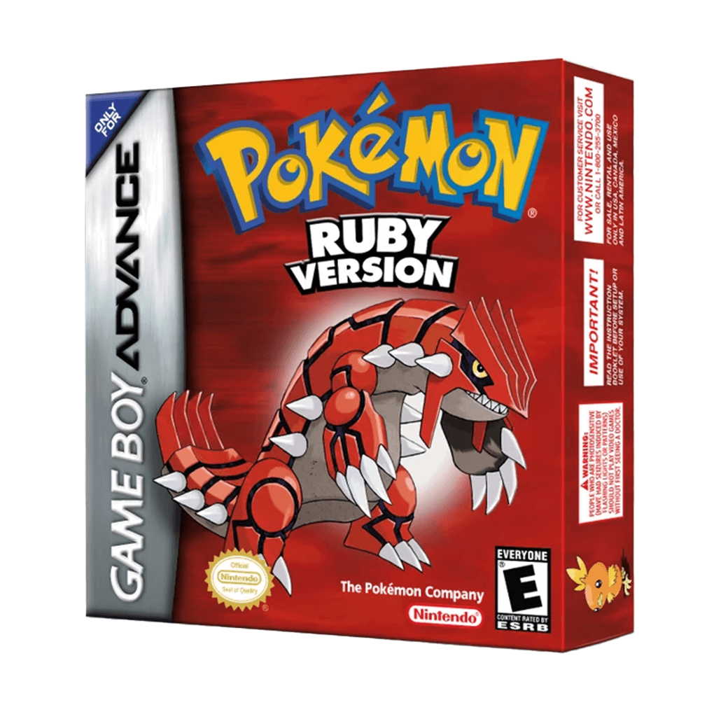 Pokémon Ruby Gba Juego Físico En Caja Con Protección.