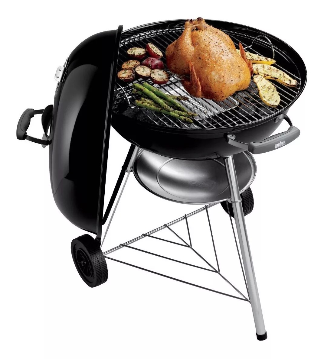 Asador Carne Asada Weber Jumbo Joe Premium 22 Color Negro