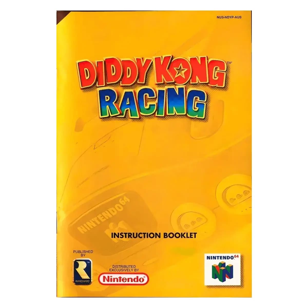 Diddy Kong Racing Físico En Caja Con Manual Nintendo 64