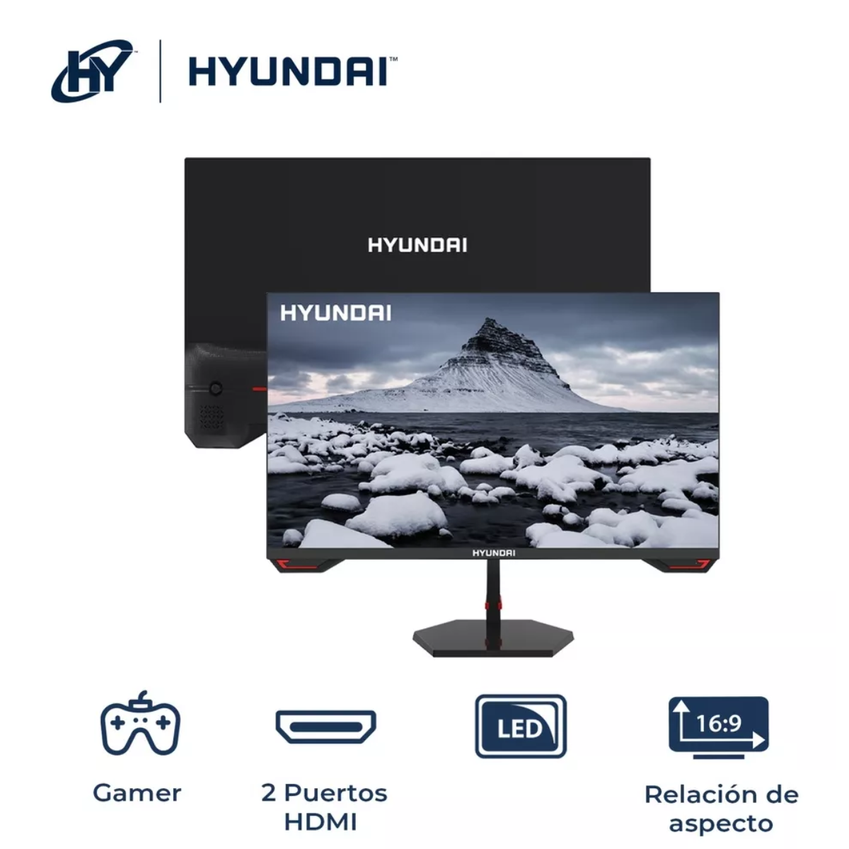 Monitor Gamer Hyundai Hy View 27" IPS QHD 2560x1440p 200Hz