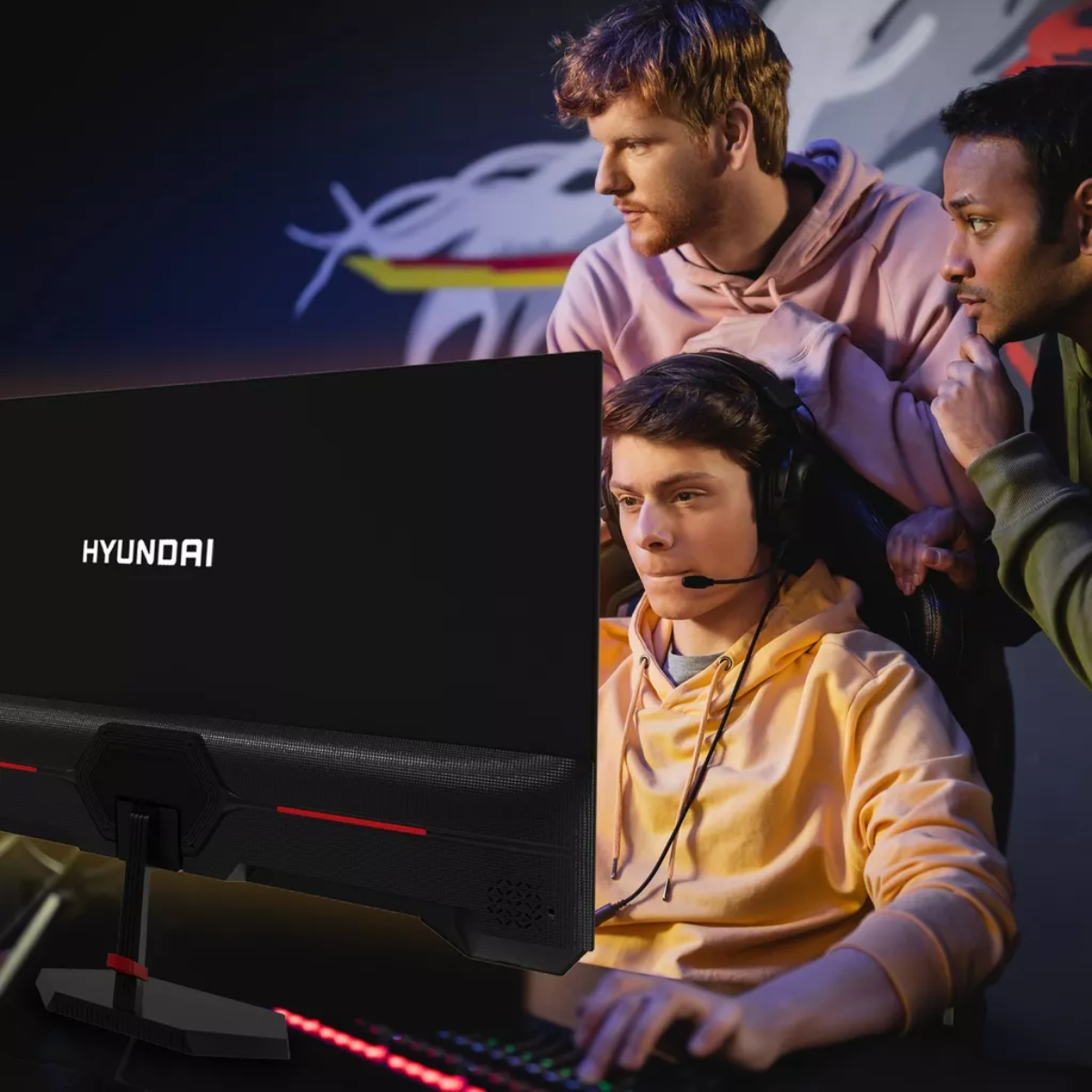 Monitor Gamer Hyundai Hy View 27" IPS QHD 2560x1440p 200Hz