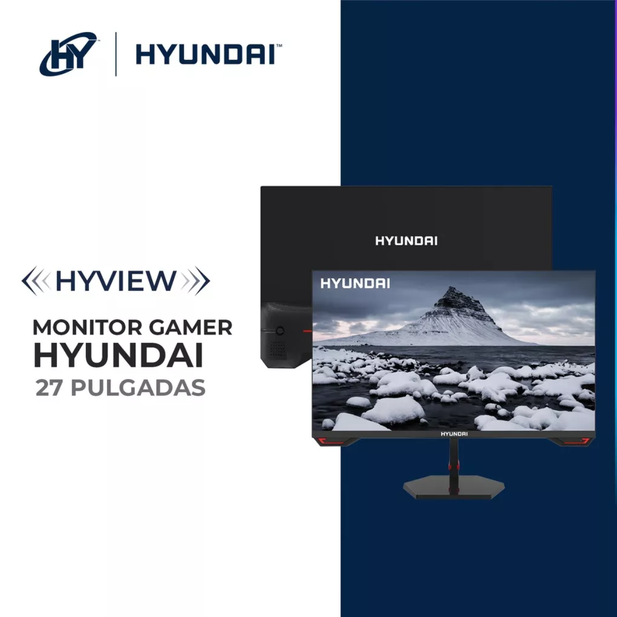 Monitor Gamer Hyundai Hy View 27" IPS QHD 2560x1440p 200Hz