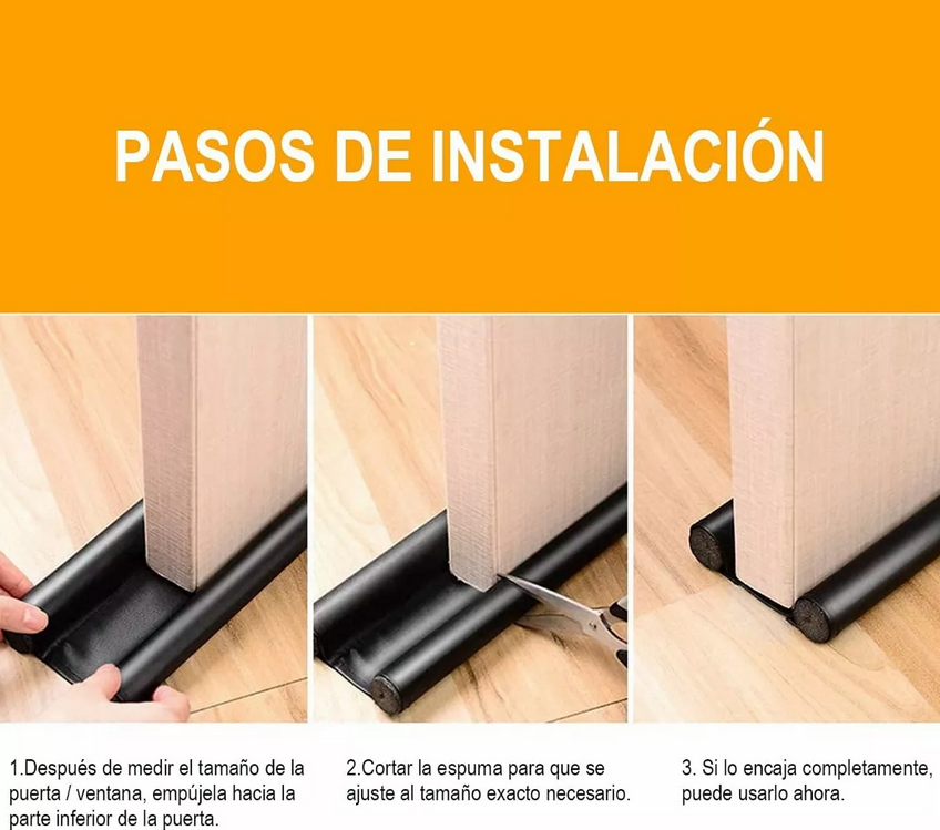 Guardapolvos Cubre Polvos De Puerta Evita Insectos, Roedores