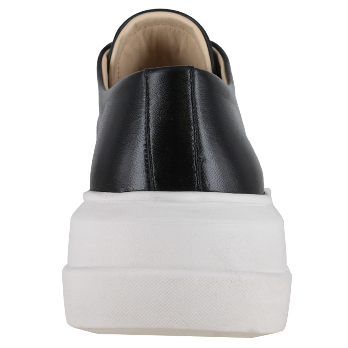 Tenis 06 Dama Mestizo Liso Negro Suela TR