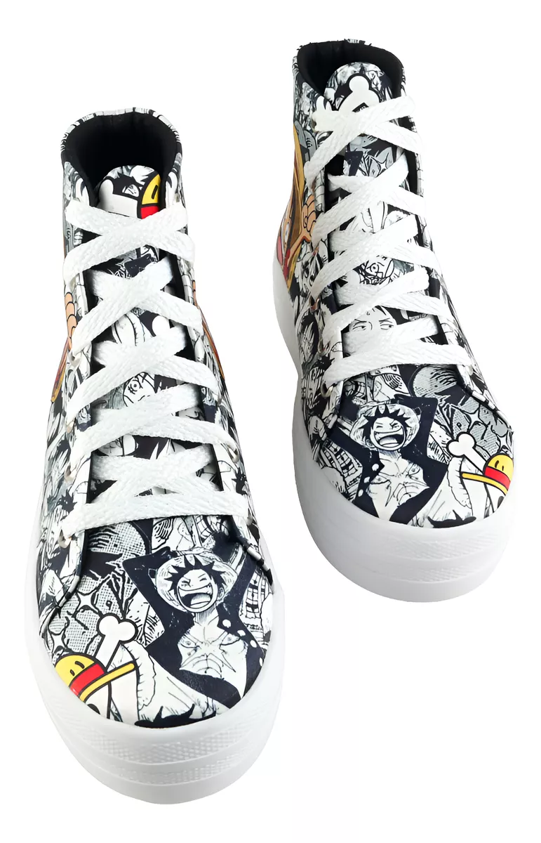 Tenis One Piece Monkey D. Luffy Manga Anime Moda 718-BOP