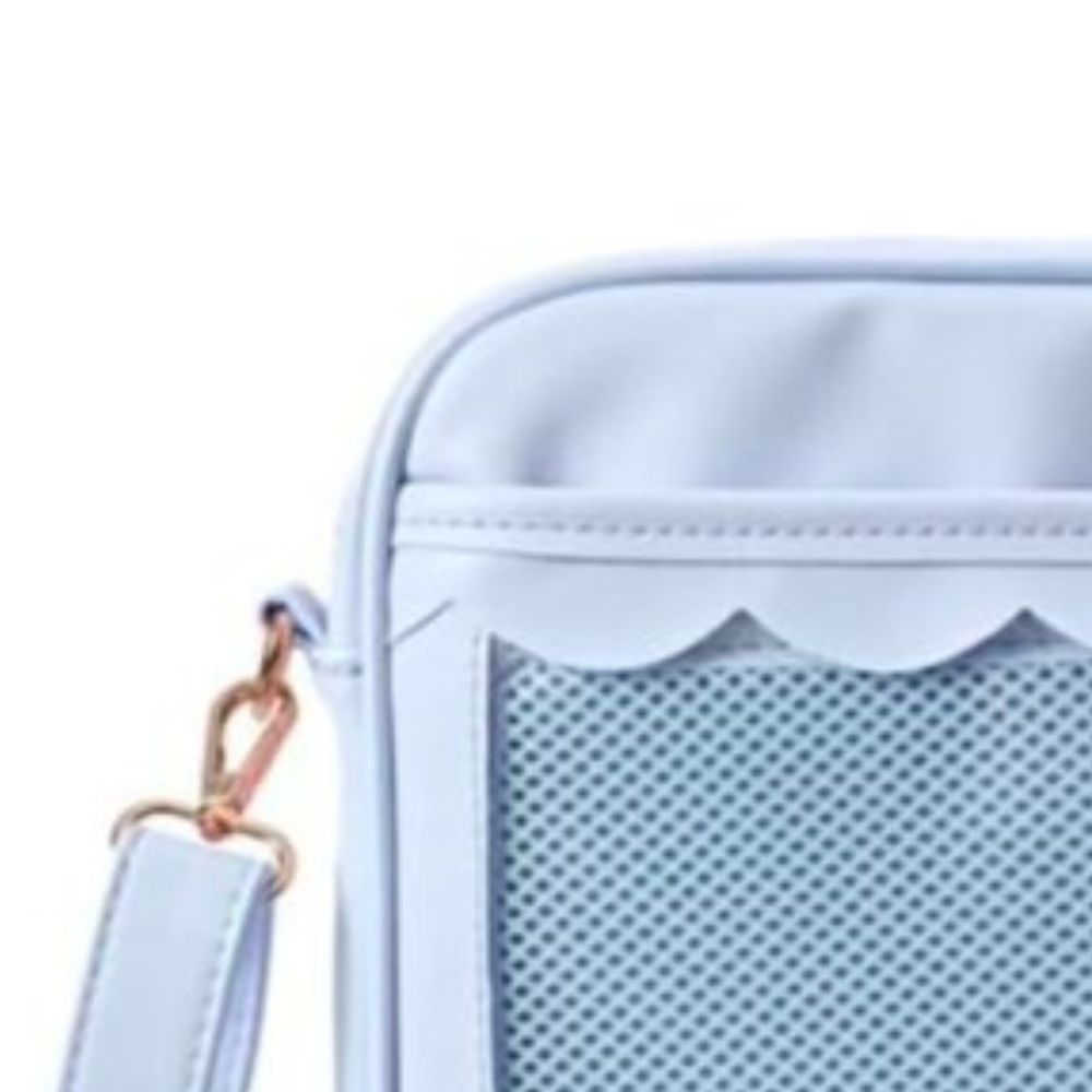 Bolsa Kawaii Dama Ita Bag Transparente Azul