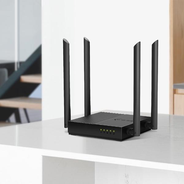 Tplink Router Inal?mbrico Tp Link Archer C64 Negro 840030703218