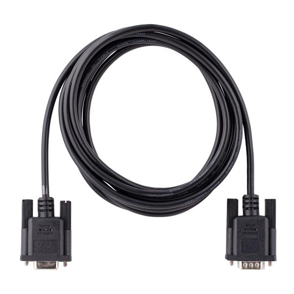 StarTech.com CABLE 3M SERIAL DB9 RS232 DE MODEM NULO CROSSOVER SERIAL