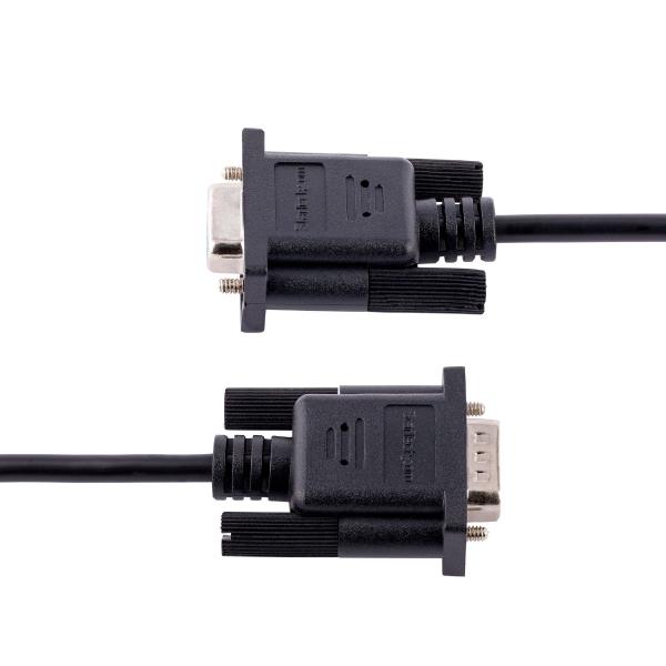 StarTech.com CABLE 3M SERIAL DB9 RS232 DE MODEM NULO CROSSOVER SERIAL