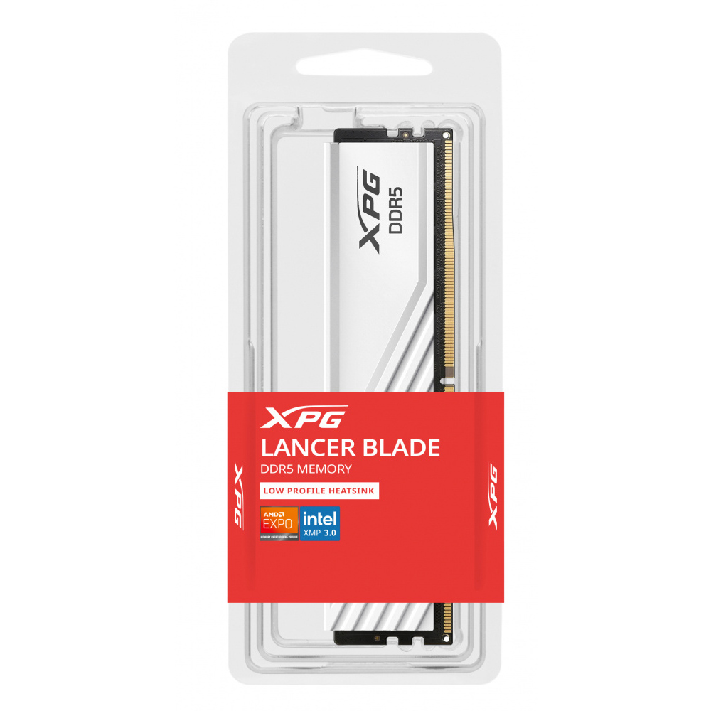 RAM ADATA LANCER BLADE DDR5 16GB 5600 BLANCO AX5U5600C4616G-SLABWH 