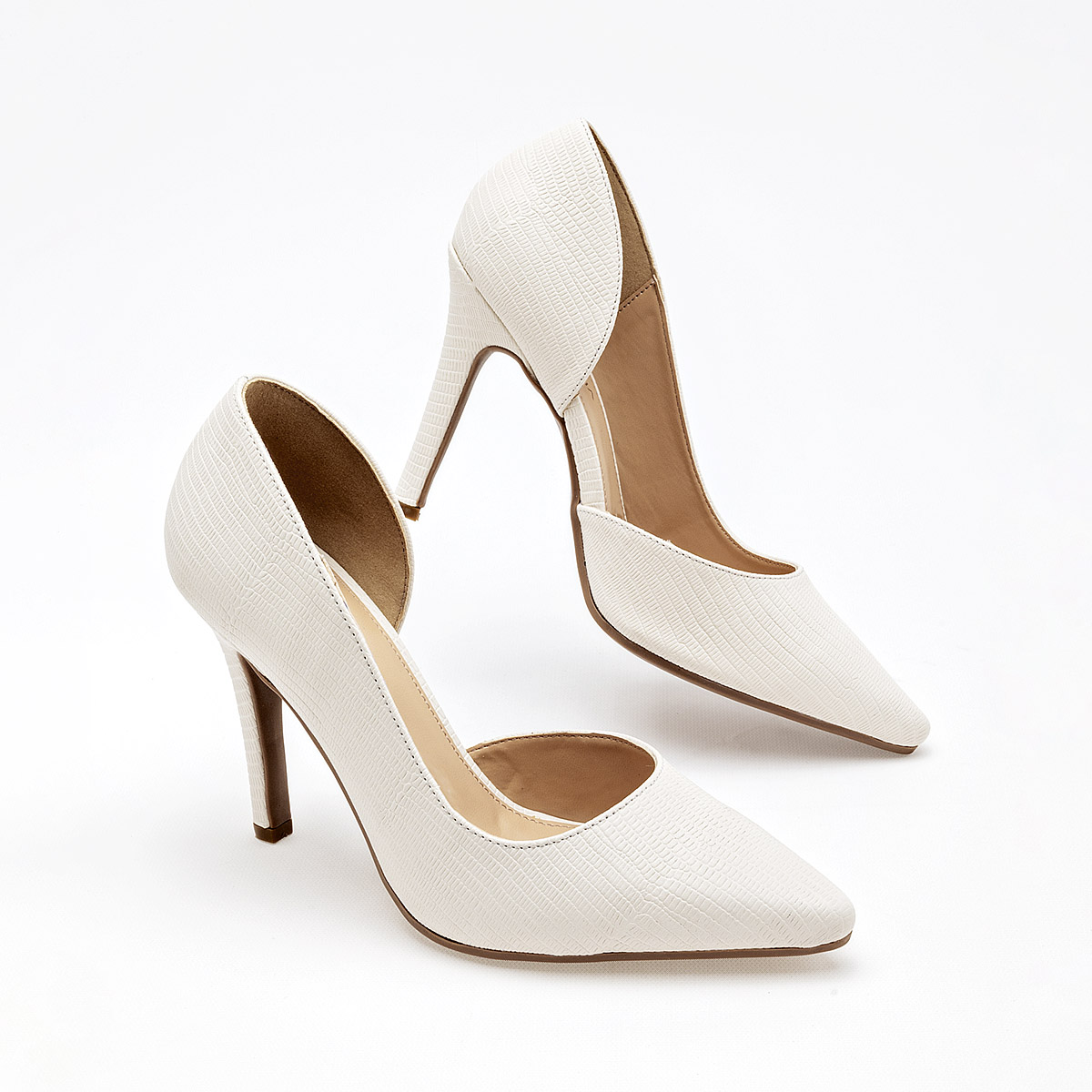 LADY PAULINA 25420ZAPATILLA MUJER CASUAL TACON 10 CM COLOR LATTE