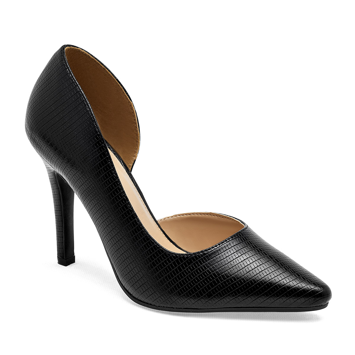 LADY PAULINA 25420 ZAPATILLA MUJER CASUAL TACON 10 CM COLOR NEGRO