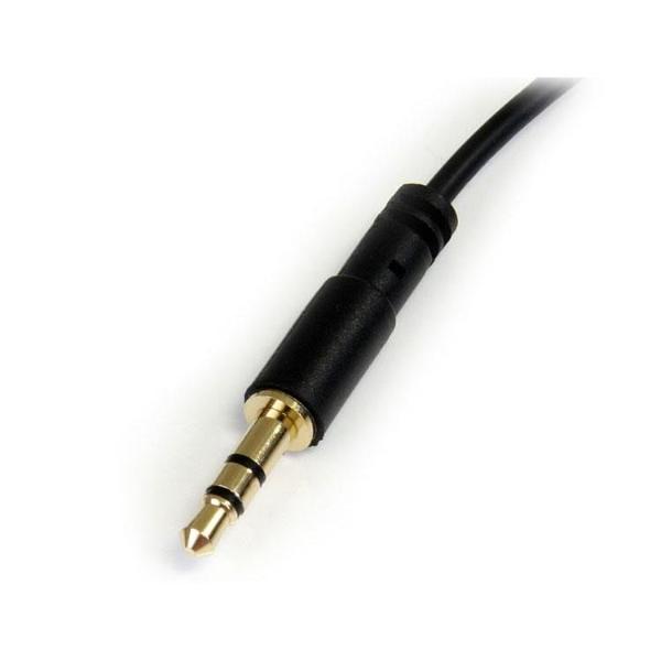 StarTech.com CABLE 2M EXTENSOR AUDIFONOS 4 PINES HEADSET DIADEMA JACK 3.5MM.