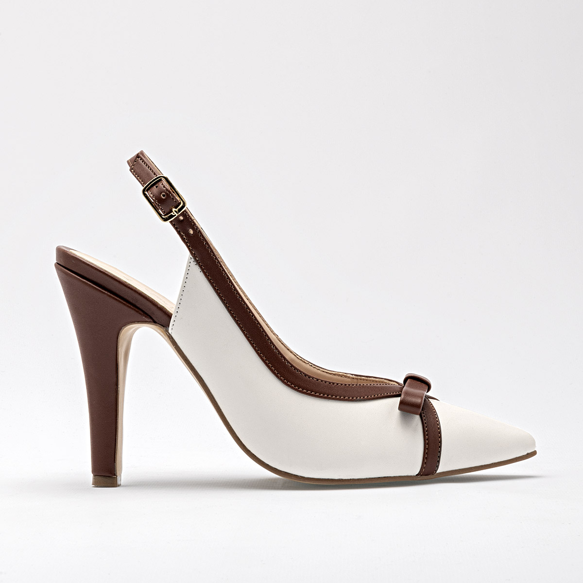 D'CRISTIAN 507 ZAPATILLA MUJER CASUAL TACON 10 CM COLOR LATTE