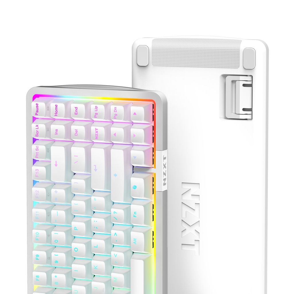 TECLADO NZXT FUNCTION ELITE MINITKL BLANCO SWITCH MAGNETICO RGB 75% KB-101NW-US