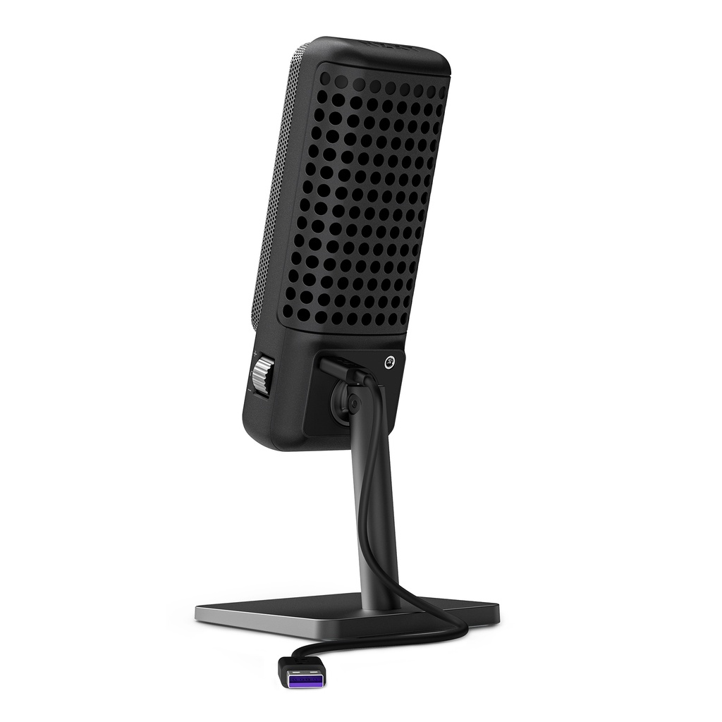 MICROFONO NZXT CAPSULE ELITE NEGRO CARDIOIDE CAPSULA 25MM SUPRECION DE RUIDOS RGB USB-C AP-PUMIC-B1