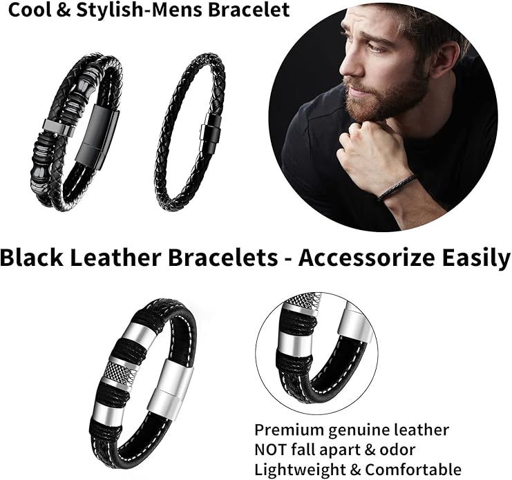 Set de Pulseras para Hombre