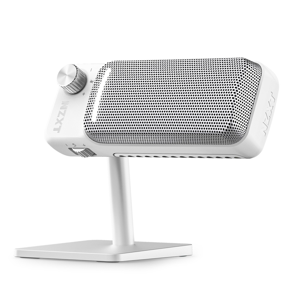 MICROFONO NZXT CAPSULE ELITE BLANCO CARDIOIDE CAPSULA 25MM SUPRECION DE RUIDOS RGB USB-C AP-PUMIC-W1