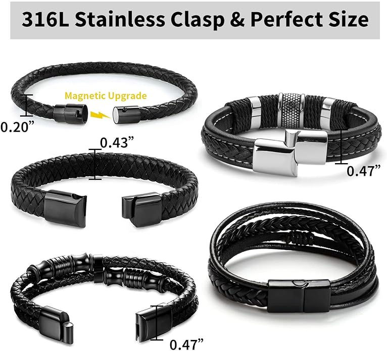 Set de Pulseras para Hombre