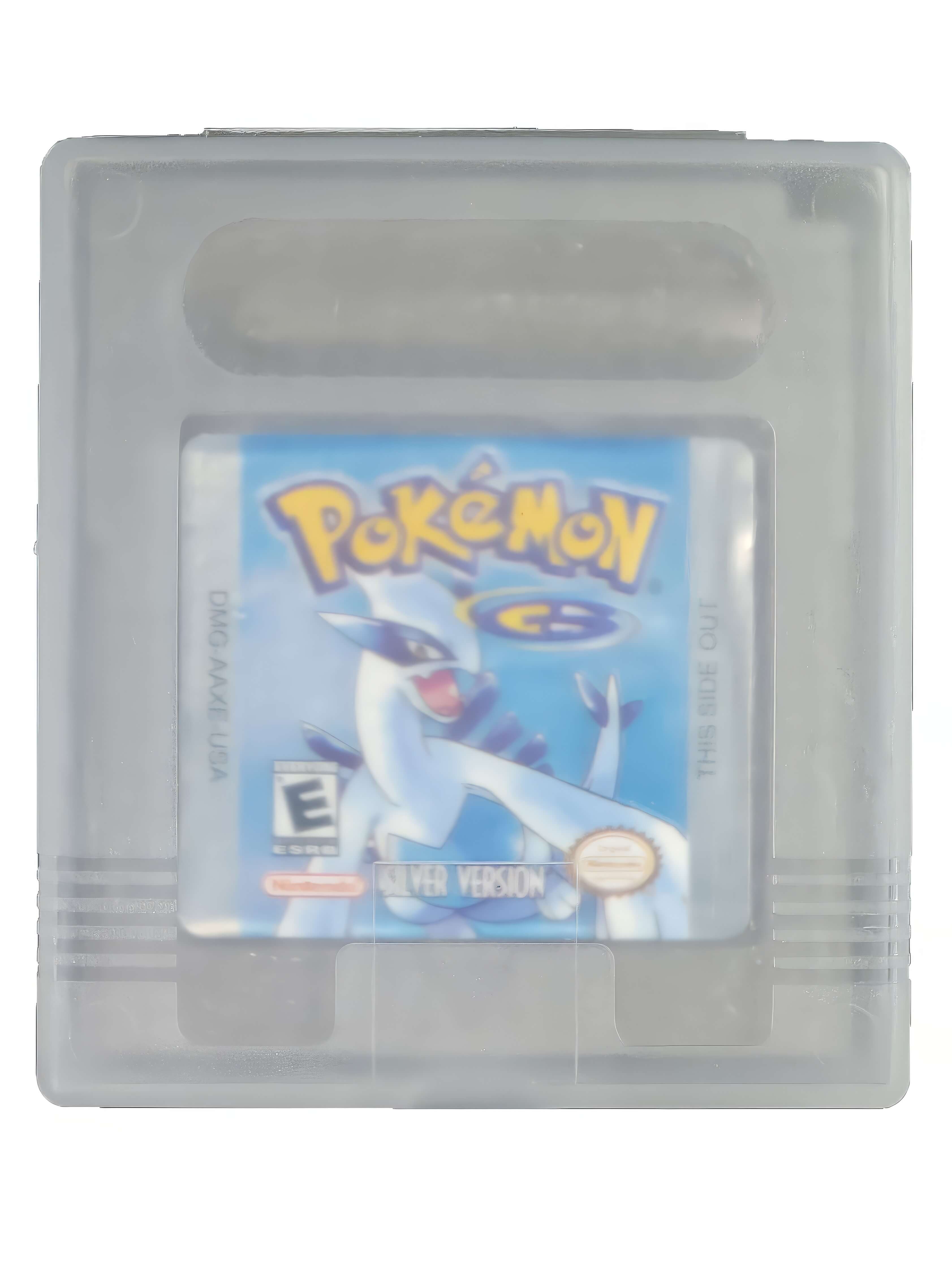Pokémon Silver Versión Game Boy Nuevo En Caja Con Acrílico