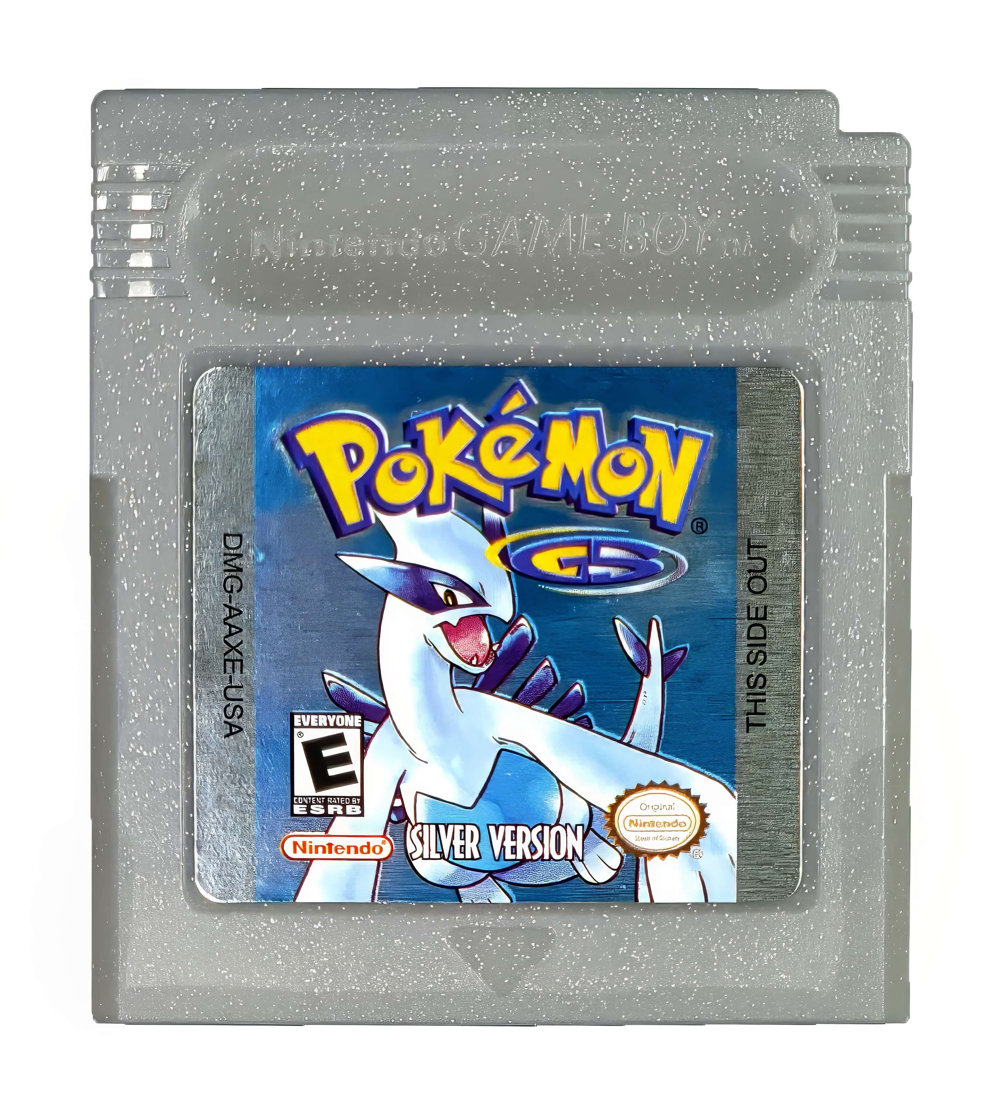 Pokémon Silver Versión Game Boy Nuevo En Caja Con Acrílico