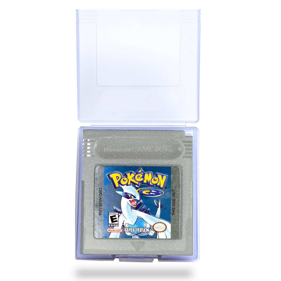 Pokémon Silver Versión Game Boy Nuevo En Caja Con Acrílico