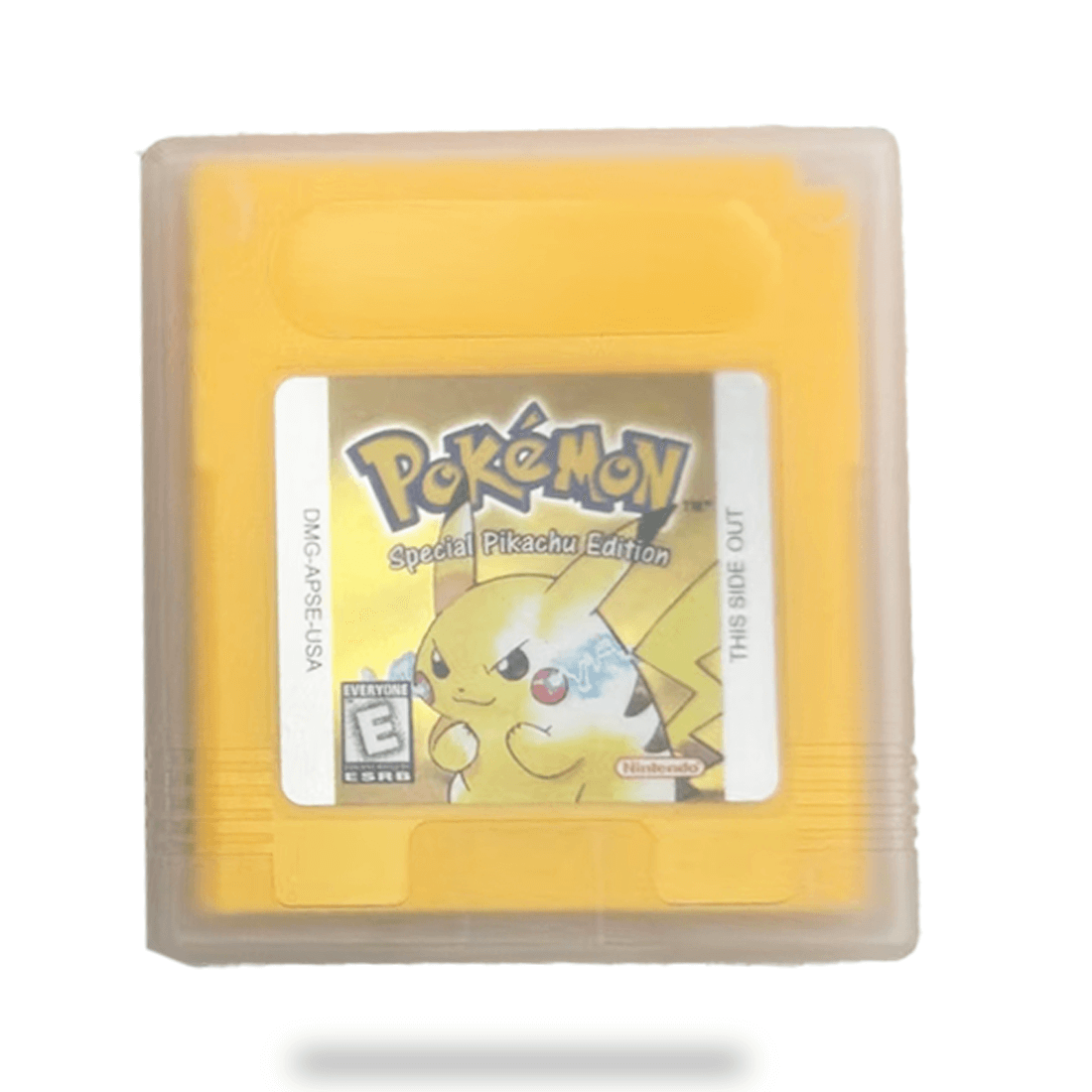 Pokémon Yellow Versión Game Boy Nuevo En Caja Con Acrílico