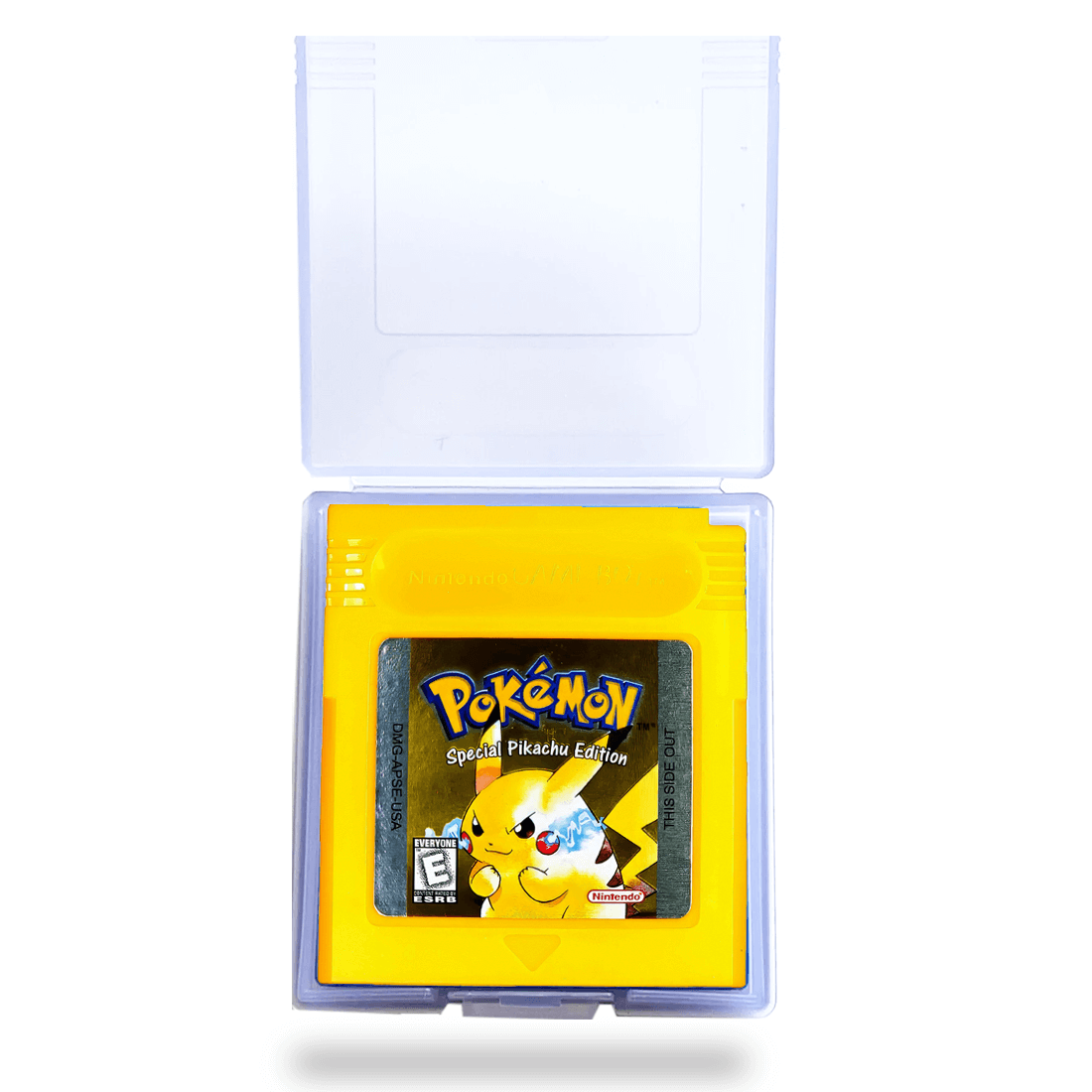 Pokémon Yellow Versión Game Boy Nuevo En Caja Con Acrílico