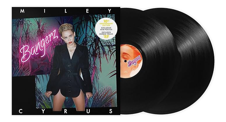 Miley Cyrus Bangerz Deluxe 10th Anniversary 2 Lp Vinyl Versión del álbum Estándar