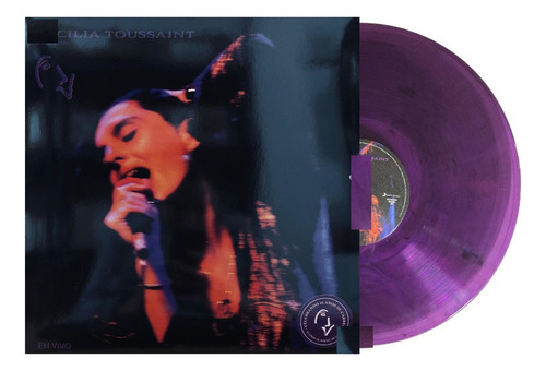 Cecilia Toussaint Noche De Dia Purple Morado Lp Vinyl